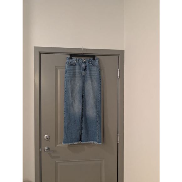 NA-KD Dresses & Skirts - Women's NA-KD Blue Denim Maxi Skirt US 4/6